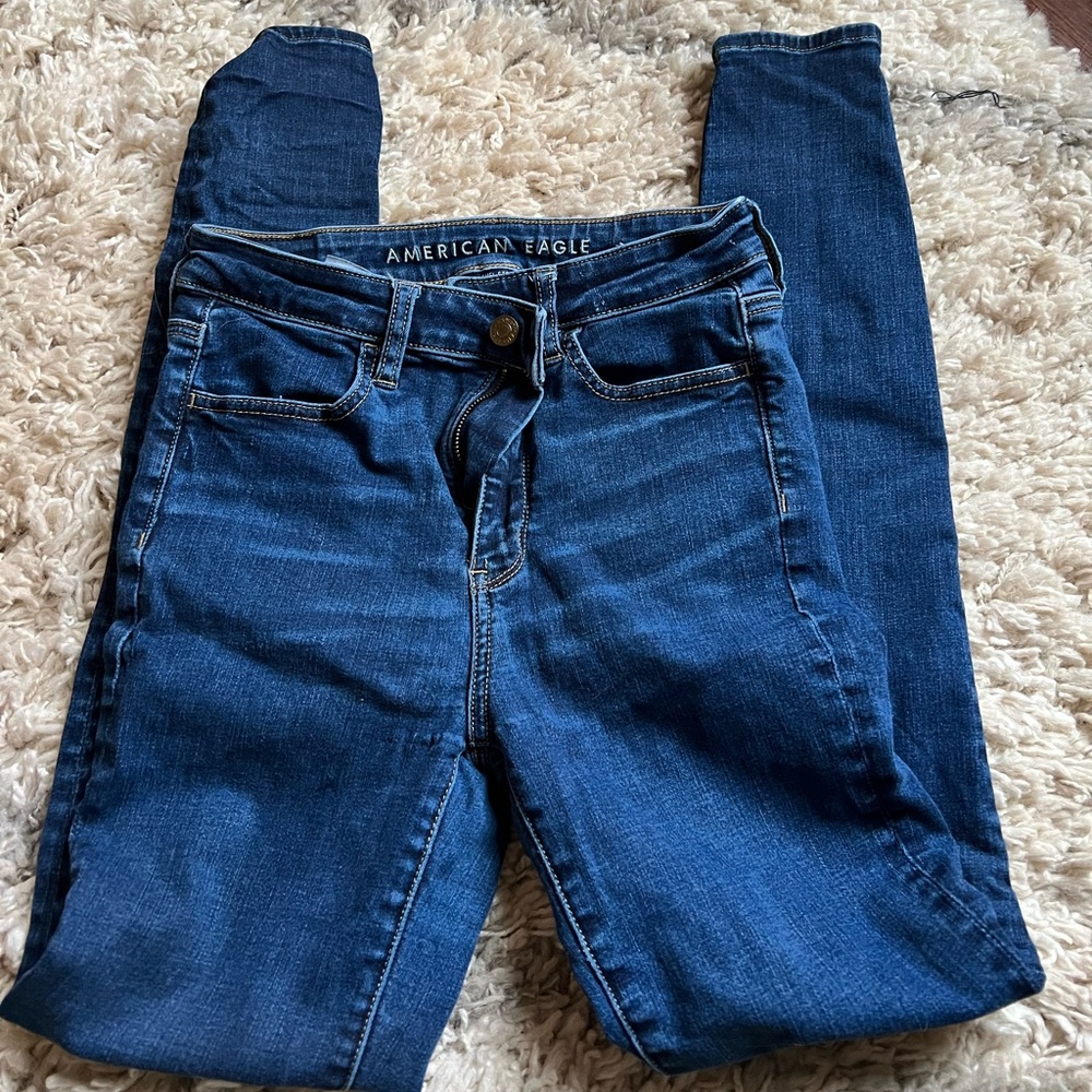 American Eagle Super High Rise Jegging